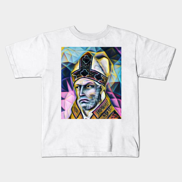 St. Augustine Portrait | St. Augustine Artwork 11 Kids T-Shirt by JustLit